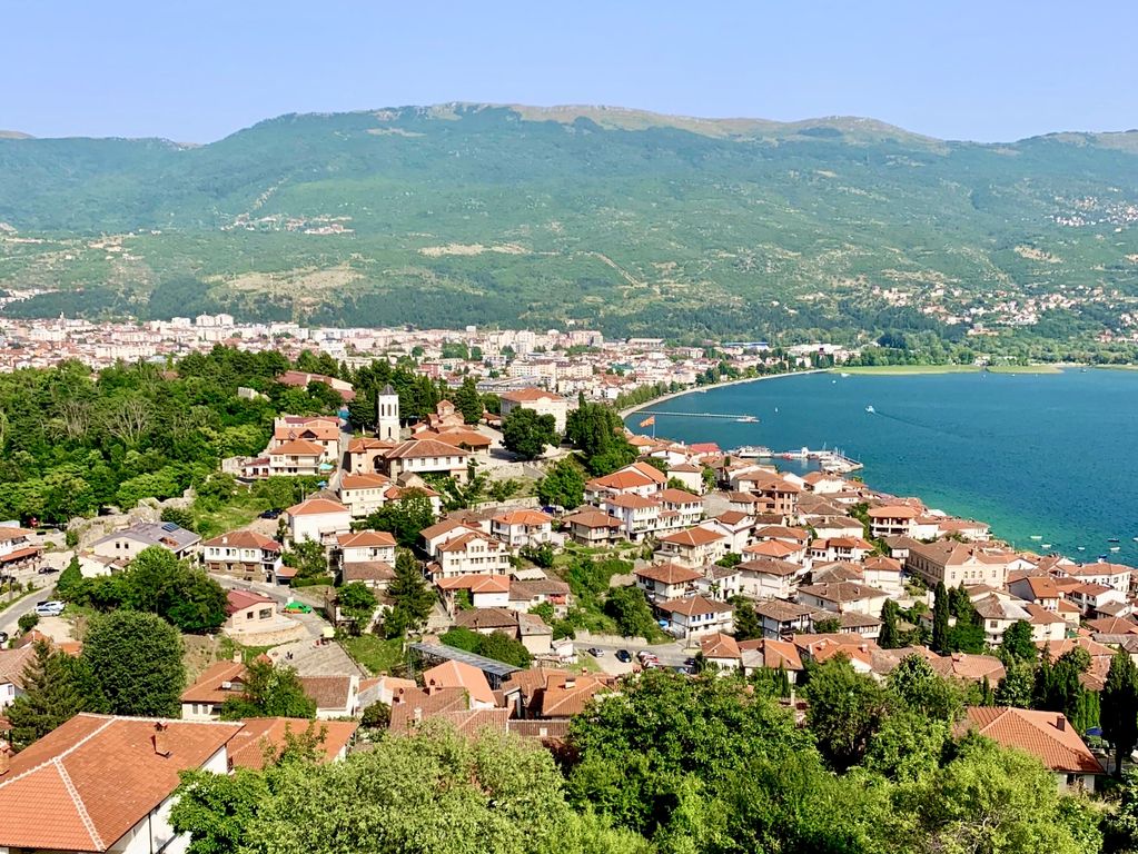 Balkan uitzicht Ohrid